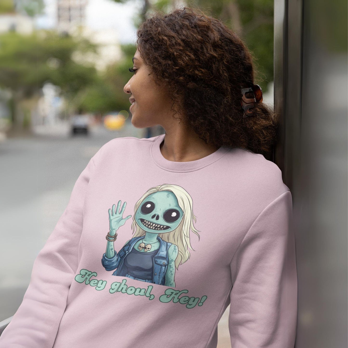 Cute Hey ghoul, hey! sweatshirt